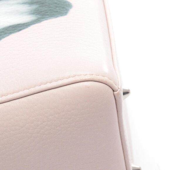 Christian Dior Dior Lady handbag, leather, women's, pink and gray. - Picture 6 of 9